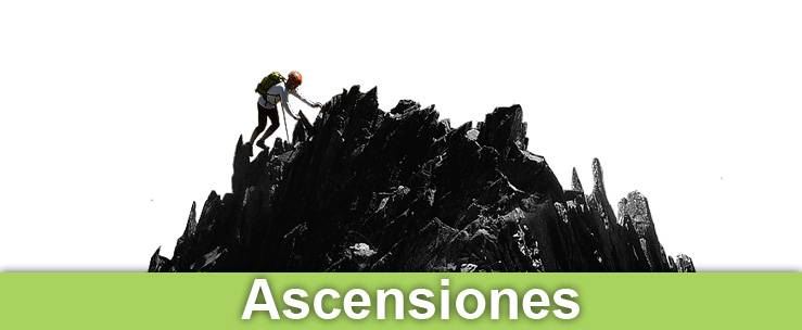 Montaña, escalada, alpinismo, excursiones, trekkings, cursos