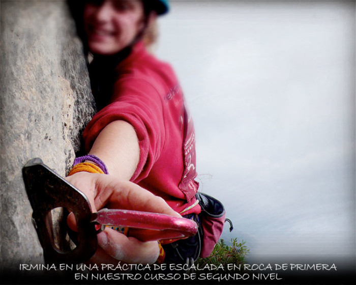 Curso de iniciación a la escalada, nivel 3
