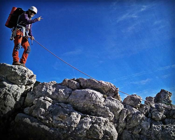 Escalada en crestas en el Pirineo, Nivel 0