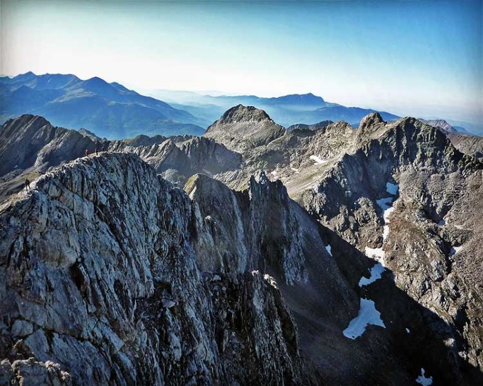 Escalada en crestas en el Pirineo, Nivel 1