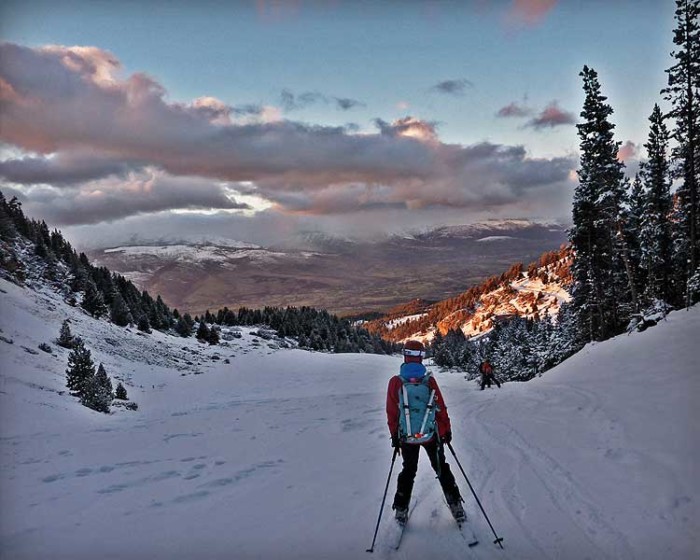 Salidas de esquí de travesía con guía de montaña