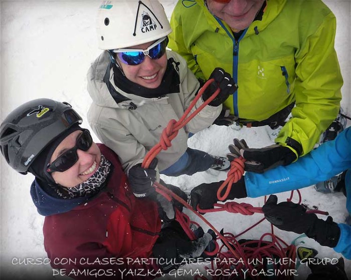Clases particulares de alpinismo