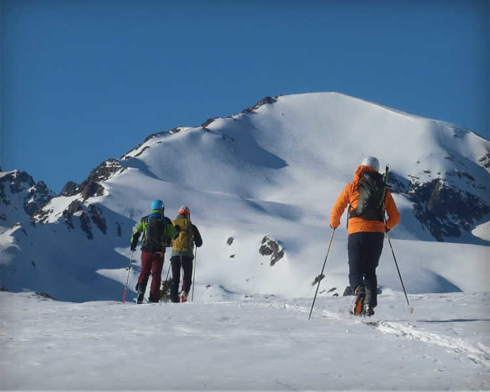 Curso de esquí de montaña, N1+ N2