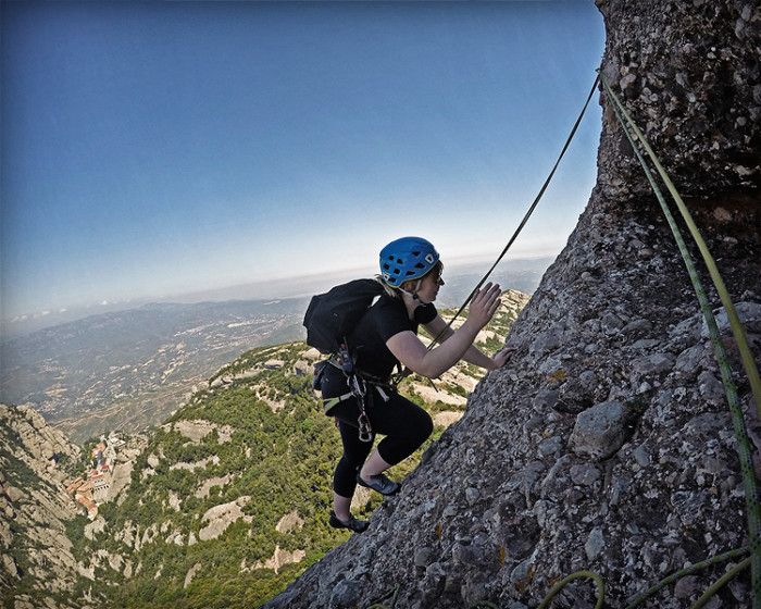 Escalada en Montserrat con guía de montaña - Imagen 4