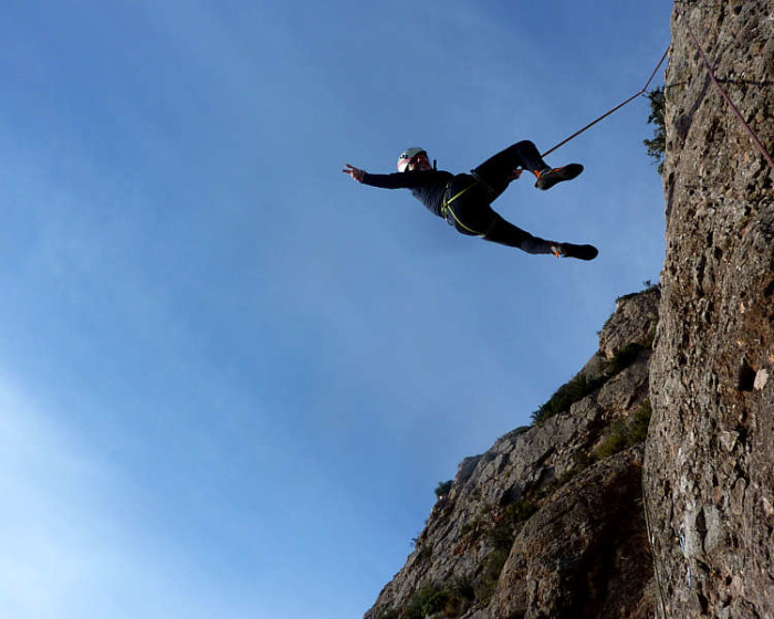 Curso de iniciación a la escalada en roca 1